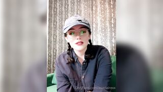 [253] Avaclairexx (avaisoutofideas aka Ava Claire) OnlyFans Leaks Big White Peach Ass Girl Porn