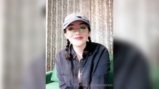 [253] Avaclairexx (avaisoutofideas aka Ava Claire) OnlyFans Leaks Big White Peach Ass Girl Porn