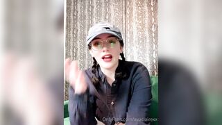 [253] Avaclairexx (avaisoutofideas aka Ava Claire) OnlyFans Leaks Big White Peach Ass Girl Porn