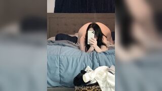[279] Avaclairexx (avaisoutofideas aka Ava Claire) OnlyFans Leaks Big White Peach Ass Girl Porn