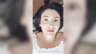 [33] Avaclairexx (avaisoutofideas aka Ava Claire) OnlyFans Leaks Big White Peach Ass Girl Porn