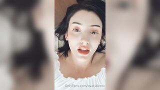 [34] Avaclairexx (avaisoutofideas aka Ava Claire) OnlyFans Leaks Big White Peach Ass Girl Porn