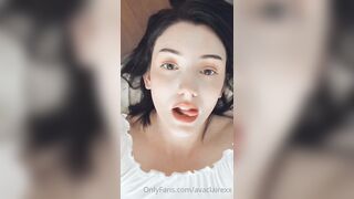 [34] Avaclairexx (avaisoutofideas aka Ava Claire) OnlyFans Leaks Big White Peach Ass Girl Porn