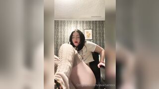 [368] Avaclairexx (avaisoutofideas aka Ava Claire) OnlyFans Leaks Big White Peach Ass Girl Porn