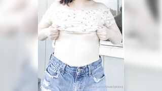 [62] Avaclairexx (avaisoutofideas aka Ava Claire) OnlyFans Leaks Big White Peach Ass Girl Porn