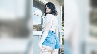 [63] Avaclairexx (avaisoutofideas aka Ava Claire) OnlyFans Leaks Big White Peach Ass Girl Porn