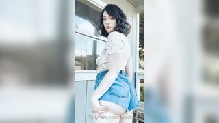 [63] Avaclairexx (avaisoutofideas aka Ava Claire) OnlyFans Leaks Big White Peach Ass Girl Porn