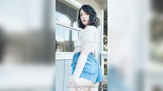 [65] Avaclairexx (avaisoutofideas aka Ava Claire) OnlyFans Leaks Big White Peach Ass Girl Porn