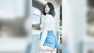 [65] Avaclairexx (avaisoutofideas aka Ava Claire) OnlyFans Leaks Big White Peach Ass Girl Porn