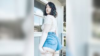 [65] Avaclairexx (avaisoutofideas aka Ava Claire) OnlyFans Leaks Big White Peach Ass Girl Porn