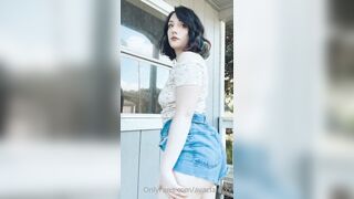[65] Avaclairexx (avaisoutofideas aka Ava Claire) OnlyFans Leaks Big White Peach Ass Girl Porn