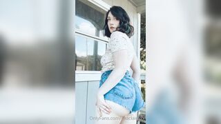 [65] Avaclairexx (avaisoutofideas aka Ava Claire) OnlyFans Leaks Big White Peach Ass Girl Porn