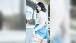 [65] Avaclairexx (avaisoutofideas aka Ava Claire) OnlyFans Leaks Big White Peach Ass Girl Porn