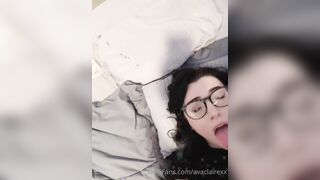 [91] Avaclairexx (avaisoutofideas aka Ava Claire) OnlyFans Leaks Big White Peach Ass Girl Porn