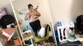 [166 of 868 Videos] Blackddmambaa (Miia aka Black Dd Mamba) OnlyFans Leaks Sexting BBW Bimbo Thicc Ebony