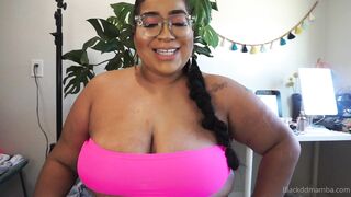[513 of 868 Videos] Blackddmambaa (Miia aka Black Dd Mamba) OnlyFans Leaks Sexting BBW Bimbo Thicc Ebony