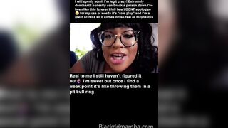[806 of 868 Videos] Blackddmambaa (Miia aka Black Dd Mamba) OnlyFans Leaks Sexting BBW Bimbo Thicc Ebony
