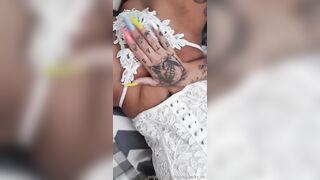 [281 of 601 Videos] Bambiblacks_uk (Creampie Queen aka bambijaysvip) OnlyFans Leaks 2600cc Fake Monster Boobs