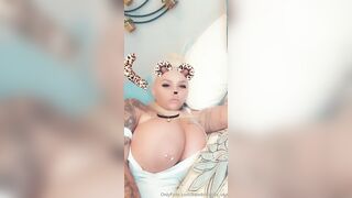 [373 of 601 Videos] Bambiblacks_uk (Creampie Queen aka bambijaysvip) OnlyFans Leaks 2600cc Fake Monster Boobs