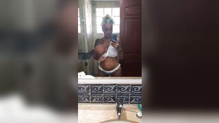 [399 of 601 Videos] Bambiblacks_uk (Creampie Queen aka bambijaysvip) OnlyFans Leaks 2600cc Fake Monster Boobs