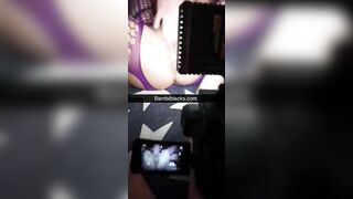 [472 of 601 Videos] Bambiblacks_uk (Creampie Queen aka bambijaysvip) OnlyFans Leaks 2600cc Fake Monster Boobs