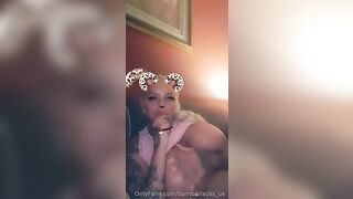[534 of 601 Videos] Bambiblacks_uk (Creampie Queen aka bambijaysvip) OnlyFans Leaks 2600cc Fake Monster Boobs