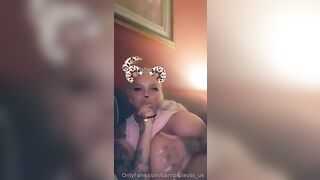 [534 of 601 Videos] Bambiblacks_uk (Creampie Queen aka bambijaysvip) OnlyFans Leaks 2600cc Fake Monster Boobs
