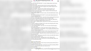 [124 of 143 Videos] Luvgiavanna (Lovegiavanna aka lovegiavannaxo) OnlyFans Leaks Fav Canadian Babe