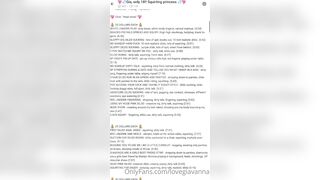 [124 of 143 Videos] Luvgiavanna (Lovegiavanna aka lovegiavannaxo) OnlyFans Leaks Fav Canadian Babe