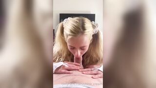 [121 of 192 Videos] Chloe_cream (chloecream00 aka chloecreme) PPV OnlyFans Leaks Blondie College Student