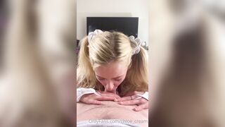 [137 of 192 Videos] Chloe_cream (chloecream00 aka chloecreme) PPV OnlyFans Leaks Blondie College Student