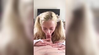 [137 of 192 Videos] Chloe_cream (chloecream00 aka chloecreme) PPV OnlyFans Leaks Blondie College Student