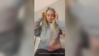 [41 of 96 Videos] Chloe_cream (Chloe Cream aka chloecream00 aka chloecreme) OnlyFans Leaks Blondie College Student