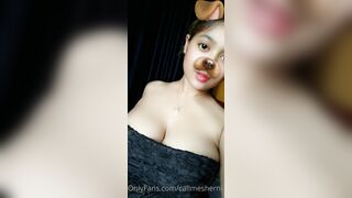 [32 of 46 Videos] Callmesherni (reallovelyghosh aka call_me_sherni) OnlyFans Leaks Indian