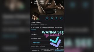 [577 of 592 Videos] Quinnfinite (Quinn Finite) OnlyFans Leaks Nude Wholesome Perv