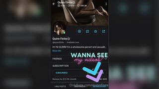 [577 of 592 Videos] Quinnfinite (Quinn Finite) OnlyFans Leaks Nude Wholesome Perv