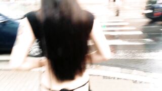 Kate&Rae Public Flashing In The City And Double Deepthroat Pt2- Rae Lil Black OnlyFans Leaks