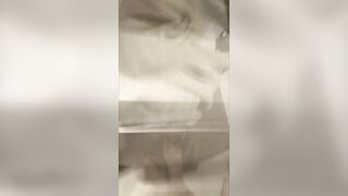 Quick Bathroom Fuck And Golden Shower From 3 Guys- Rae Lil Black OnlyFans Leaks