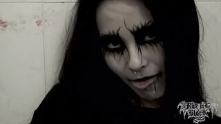 Solo Masturbation with Corpse Paint- Rae Lil Black OnlyFans Leaks