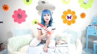  Just a horny slut showing you how I would service your cock Enjoy this gif - Jewelzblu OnlyFans Leaks