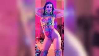  Neon Jungle Spent yesterday creating soemthing epic photographic art  I ca - Jewelzblu OnlyFans Leaks