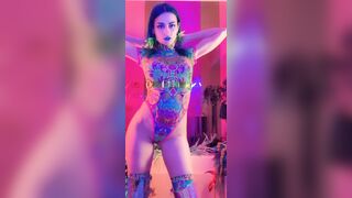  Neon Jungle Spent yesterday creating soemthing epic photographic art  I ca - Jewelzblu OnlyFans Leaks