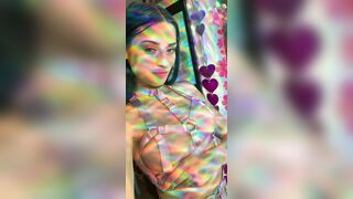 Almost to my destination but heres me being cute with the rainbows the o - Jewelzblu OnlyFans Leaks