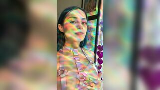 Almost to my destination but heres me being cute with the rainbows the o - Jewelzblu OnlyFans Leaks