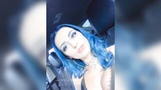 I didnt get any good photos in my dress but my makeup slayed last night. - Jewelzblu OnlyFans Leaks