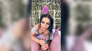 I jerk that cock so good you explode  Also I love playing with cum - Jewelzblu OnlyFans Leaks