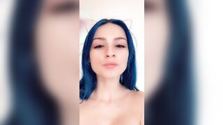 I love playing with my spit - Jewelzblu OnlyFans Leaks