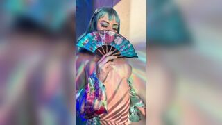 Magical mysticism playing in the sunset rainbows I did three photosets to - Jewelzblu OnlyFans Leaks