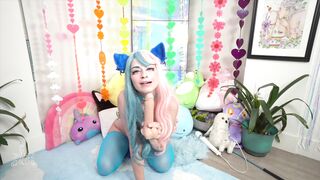 Naughty little kitty playtime I show you what makes me meow and purrrrr - Jewelzblu OnlyFans Leaks