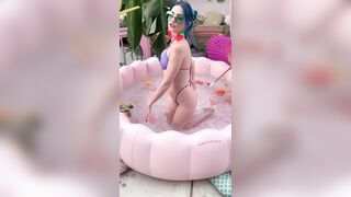 Pool day yesterday video and photos coming soon  I documented part of m - Jewelzblu OnlyFans Leaks